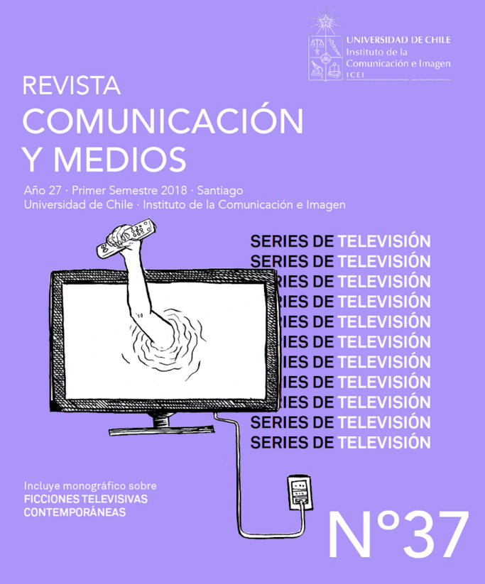 												Ver Núm. 37 (2018): Revista Comunicación y Medios, Enero-Junio. Monográfico: Ficciones Televisivas Contemporáneas
											